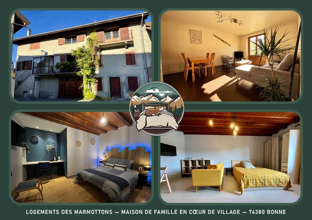 Logements Des Marmottons - Coeur De Village A Bonne Luaran gambar